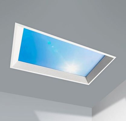 Внутренние потолочные лампы панель светодиодный синий небо свет квадратный искусственный люк 60x120 для декоративного освещения крыши