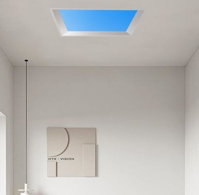 Прожектор голубое небо облака углубленные 450x450мм декоративный светодиодный потолочный панель свет,декоративная плита светодиодный панель