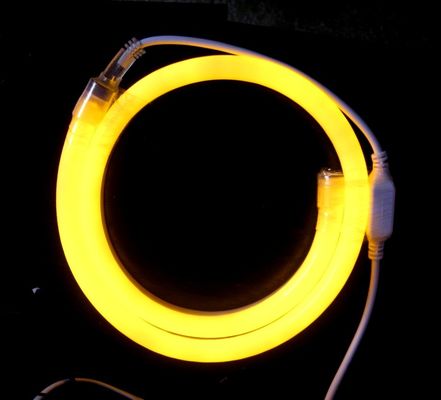 Шэньчжэнь РГБ светодиодный неоновый свет 8 * 16 мм размер водонепроницаемый IP 65 гибкий неоновый веревочный свет