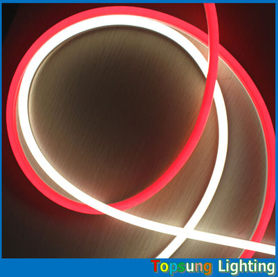 мини-размерный светодиодный неоновый свет 8,5 * 17 мм водонепроницаемый IP65 розовый неоновый флекс светодиодный свет