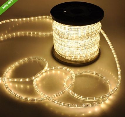 Светодиодный ленточный фонарь 13 мм круглый рождественский светодиодный веревочный фонарь для украшения
