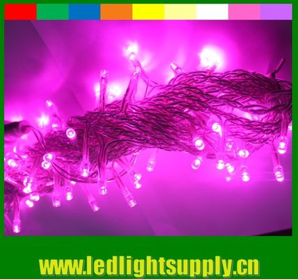 12В белое светодиодное рождественское светильник 100 лампочек 10м /Сет Внутренний и Внешний