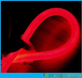 горячая продажа IP67 водонепроницаемая 110в красный неоновый гибкий свет водонепроницаемая для наружных