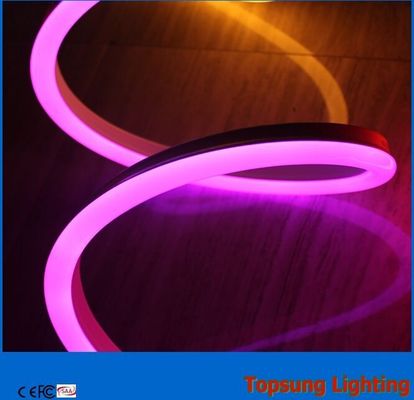 220В фиолетовый двусторонний неоновый флекс светодиодный свет для декорации зданий