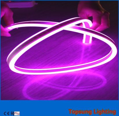 220В фиолетовый двусторонний неоновый флекс светодиодный свет для декорации зданий