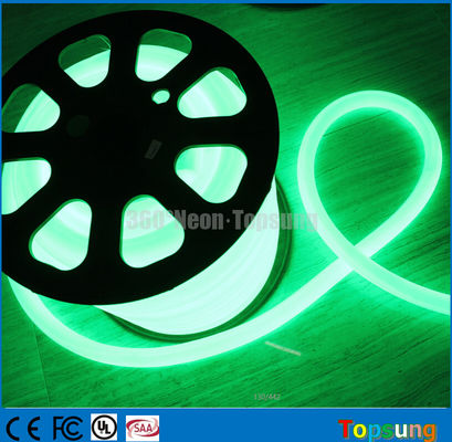 30м катушка зеленый 24v 360 градусов подсветка неоновой веревки