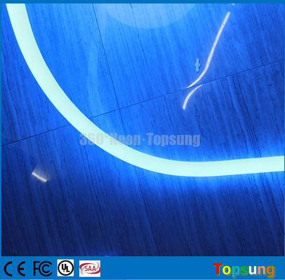 82-дюймовая катушка 12В 360 градусов круглая синяя светодиодная неонная трубка гибкая для бассейна