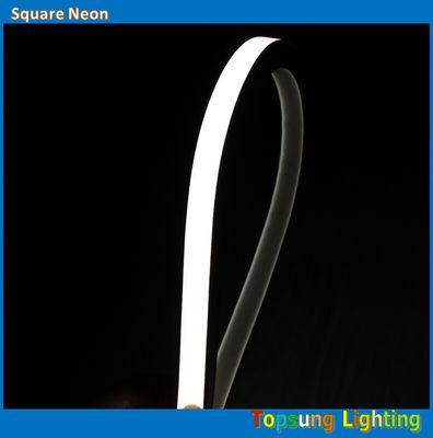 Горячая продажа квадрат 230в белый светодиодный неонный веревочный свет ip67