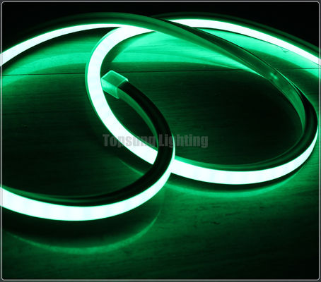 Зеленый гибкий неоновый веревочный свет яркий 115в 16*16м Для комнат