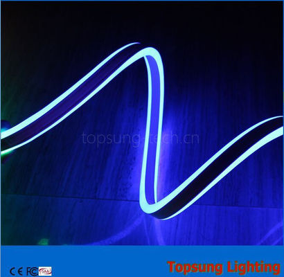 горячая продажа 110В двойной стороной излучающей синий светодиодный неоновый гибкий лента для наружного использования
