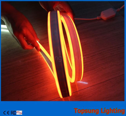 110В светодиодные светодиоды двойной стороны Оранжевый светодиодный неоновый гибкий свет
