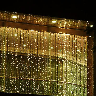 Сверхяркие 24В фейри крытые рождественские огни шторы для здания