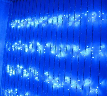 2016 новый 277v фея наружные рождественские огни шторы водонепроницаемый для наружных