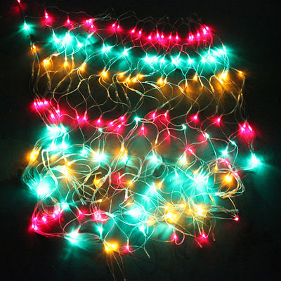 Сверхвысокий вид 230в Рождественская фейри свет сеть для сада