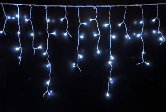 Плоский излучающий 110в фея наружной светодиодные рождественские огни занавес CE ROHS одобрение