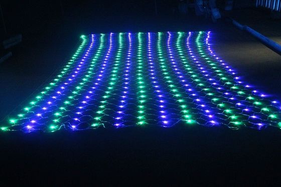 Лучший продавец 110В рождественские декоративные светильники водонепроницаемые светодиодные сетки