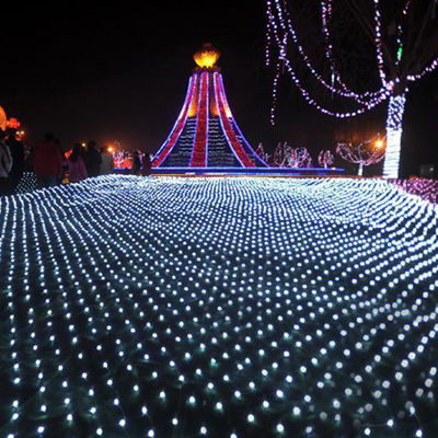 Горячая продажа 24V рождественские огни с LED-нитями декоративные сетки для зданий