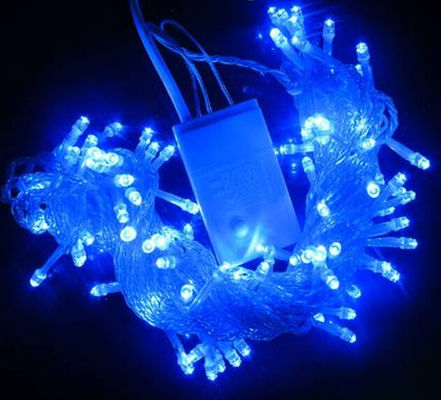 220В синий подключаемый фейри-струнные огни 10м Шэньчжэнь фабрика