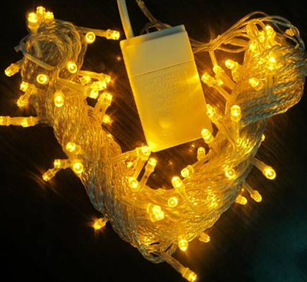 Горячая продажа 120В желтый подключаемые фейри струнные огни 10м Шэньчжэнь фабрика