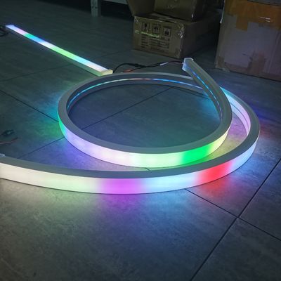 Topsung 50*25мм светодиодная флекс лента с неоном 24в светодиодная светодиодная лампочка с неоном Силиконовая нить 12в