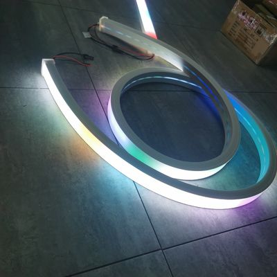 Китай Фабрика площадь 12в 24в Led Neon Flexible Strip Led Neon Flex фонари навидеас лихтеркет неонная труба 40мм