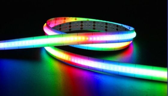 Topsung rgb 720leds/m COB Strip Light Dream Color 24v Адресованный светодиод Magic COB LED Strip