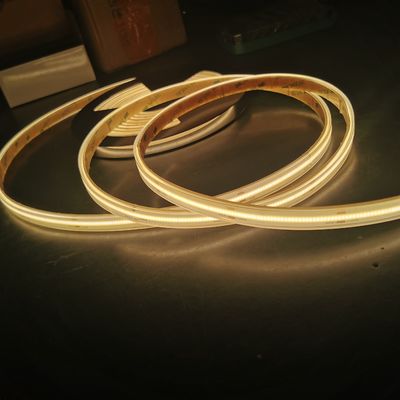 Снижаемые 10 мм светодиодные ленты освещения флекс 24в темный коб светодиодные ленты ленты освещения 480 лампочек на метр ленты