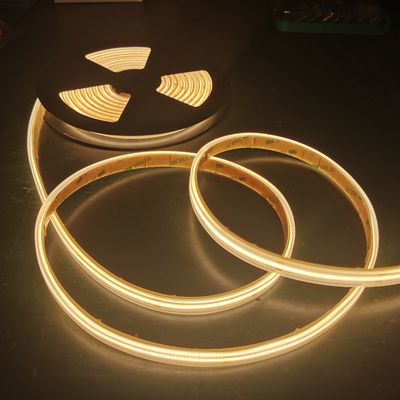 Снижаемые 10 мм светодиодные ленты освещения флекс 24в темный коб светодиодные ленты ленты освещения 480 лампочек на метр ленты