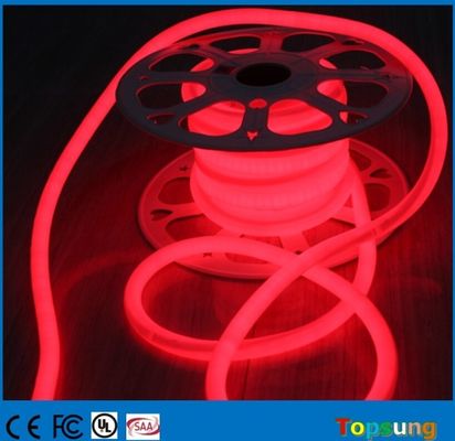 360 градусов 120LED/M 16 мм круглые светодиодные флексные фонари 24В IP67 красный цвет