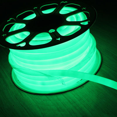 110V 360 градусов излучающих 16 мм круглый тонкий светодиодный неоновый флекс рождественские огни зеленый