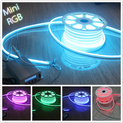 мини-размер RGB LED неоновый флекс 10 * 18 мм полный цветопеременный неоновый свет 110V SMD5050