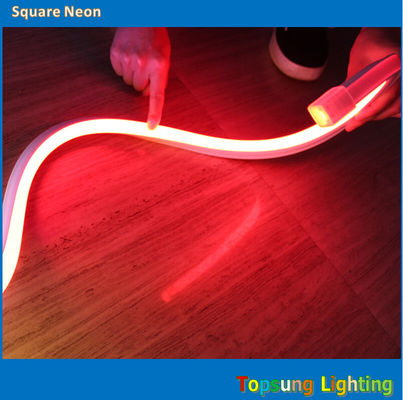 Красный цвет светодиодный неоновый флекс светодиодный неоновый шнур светодиодный 16 * 16 мм квадратный Ip68 AC 110v