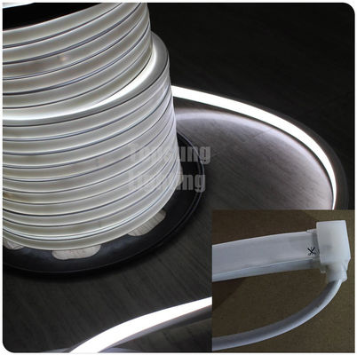 Новый 12В белый силиконовый гибкий неон-флекс светодиодный канатные светильники квадратные 16x16мм анти-UV ПВХ неон ленты верхний вид 2835 smd