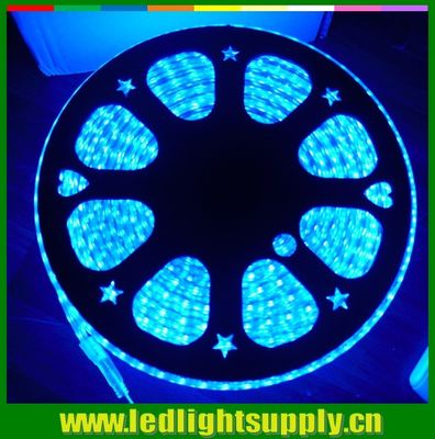 100м 230в переменная светодиодная лента 5050 водонепроницаемая режущаяся лента светильники гибкий синий цвет