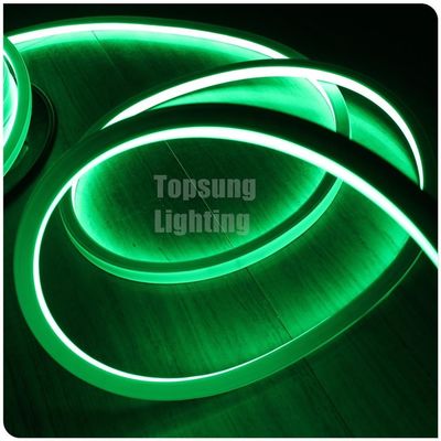 горячая продажа длительный срок службы 110В зеленый светодиодный неон квадратные огни ip67 пвк для комнат