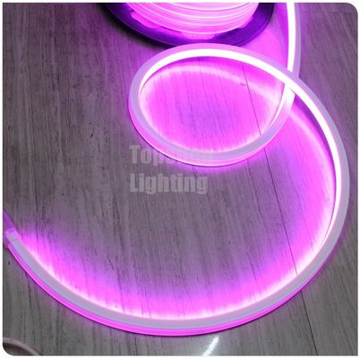 высококачественные квадратные светодиодные неоновые флексы 12В фиолетовые розовые веревочные светильники для применения в инженерных проектах