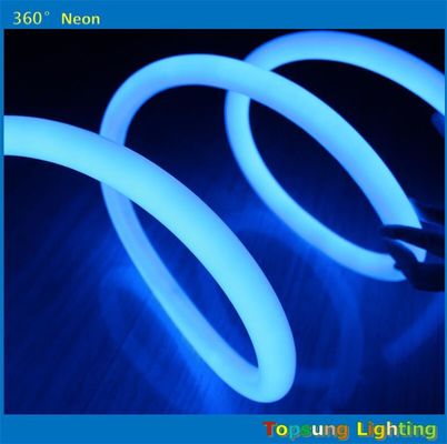 25M катушка 12В синий 360 градусов подсвечивает неоновый веревку для комнаты