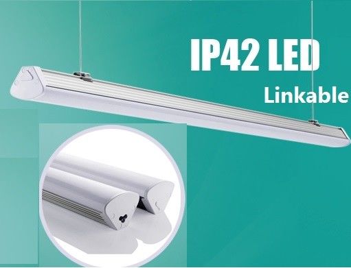 Устойчивое качество светодиодного линейного освещения 2F 20W подвесная осветительная установка подключаемая светодиодная