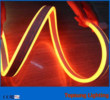 110В двусторонний оранжевый светодиодный гибкий неонный свет с новым дизайном