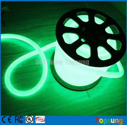 82-футовый катушек зеленый светодиодный флекс-трубный неон круглый 12В для комнаты