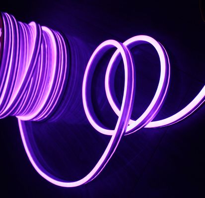 Ультратонкий 11x19 мм гибкий светодиодный неонный полоса свет плоский излучающий боковой вид Neonflex