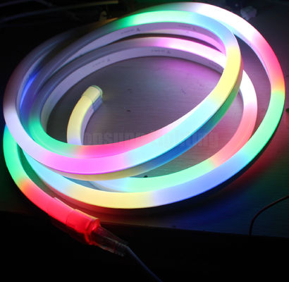 24В цифровые RGB светодиодные неонные флекс-погонные ленты 5050 SPI программируемые светильники