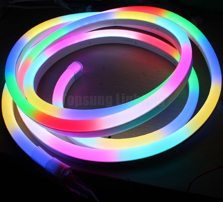 Мини-RGB цифровой пиксельный преследовательский светодиодный ленточный неон флекс