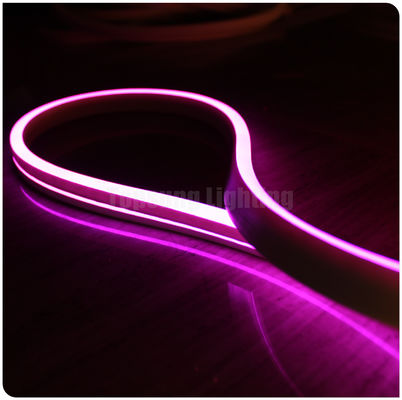 Розовый цвет 24В оптовые светодиодные гибкие неонные ленты свет плоский излучающий Рождество SMD неонные гибкие трубы