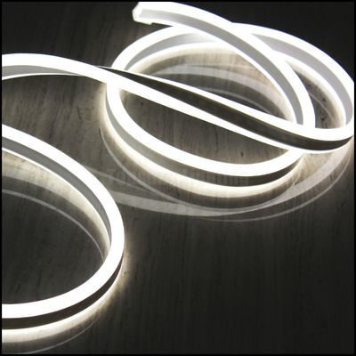 холодно-белый светодиодный гибкий неоновый веревочный свет 8,5*18 мм двусторонний неоновый знак Китай