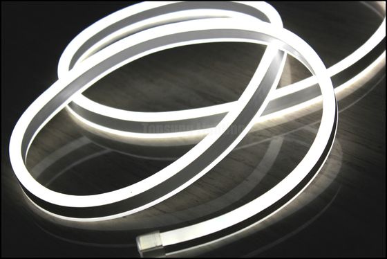 холодно-белый светодиодный гибкий неоновый веревочный свет 8,5*18 мм двусторонний неоновый знак Китай