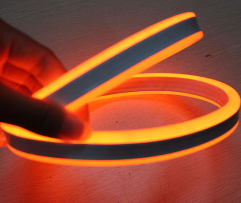 12В оранжевый двусторонний светодиодный неоновый флекс