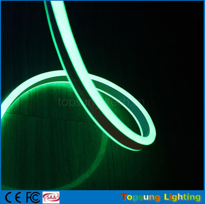 зеленый высоковольтный светодиодный двусторонний гибкий неоновый свет 120В 8,5*17 мм