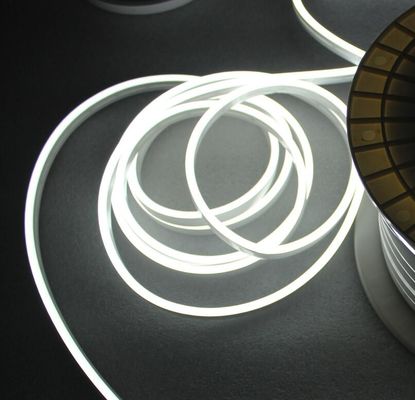 5 мм белый DC12V неоновый светодиодный веревочный свет Коммерческая гибкая водонепроницаемая полоска Декорация для вечеринки