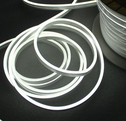 5 мм белый DC12V неоновый светодиодный веревочный свет Коммерческая гибкая водонепроницаемая полоска Декорация для вечеринки